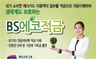 부산銀, 'BS에코적금' 출시…낙동강 철새 보호 기금마련