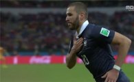 프랑스-온두라스 3-0…벤제마, 2골로 MVP 등극 "아깝다 해트트릭"
