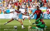 [월드컵]'뮐러 해트트릭'독일, 포르투갈에 4-0 대승
