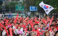 기업들도 "대~한민국"…응원 후 출근하세요