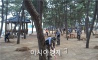 고창군, 구시포해수욕장  “민·관·군 정화활동 펼쳐”