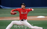 [포토]김광현,'박병호와 정면승부다!'