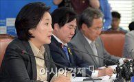 박영선 "朴대통령, 인사청문회 때문에 또 눈물 짓는 것 아니냐"