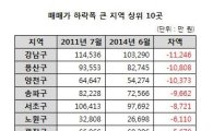 서울 아파트 매매가 3년 연속 하락…대형·주상복합 직격탄
