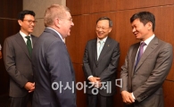 [포토]재계인사들 만난 토마스 바흐 IOC 위원장 