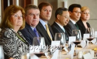 [포토]토마스 바흐 IOC위원장 환영오찬 