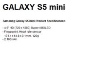 사양 공개된 삼성 '갤럭시S5 미니'…가격은?