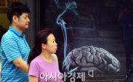 [포토]금연 광고 게시된 버스정류장