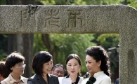 [포토]조윤선 수석과 창덕궁 둘려보는 펑리위안 여사