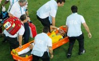 [월드컵]네이마르, 척추 골절 중상…남은 경기 못 뛴다