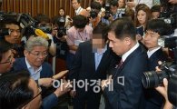국회 이병기 인사청문회 파행, 국정원 직원 '몰카' 촬영 파문