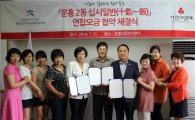광주공동모금회-북구 문흥2동주민센터 연합모금 협약