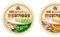 사조해표, '사조 안심닭가슴살' 캔 4종 리뉴얼 출시