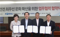 코레일·교통안전공단·한국철도시설공단, 철도안전 위해 뭉쳤다