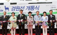 [포토]코레일, 경원선 DMZ트레인 개통식 개최