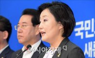 [포토]기자회견 갖는 박영선 비대위원장