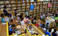 [포토]방학 맞은 어린이들과 학부모들, 서울시 도서관에서 독서 삼매경