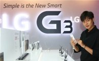 [포토]中 시장 출시된 LG G3 체험하는 배우 이민호 