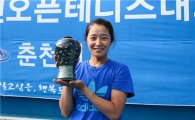 테니스 김지선, 춘천오픈 입맞춤…데뷔 후 첫 우승