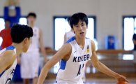 [포토]드리블하는 U-18 농구대표팀 송교창