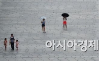[포토]서울 도심에 이슬비