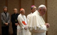 [포토]프란치스코 교황의 기도 