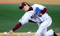 [포토]넥센 선발 김대우의 힘찬 피칭