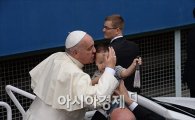 [포토]축복내리는 프란치스코 교황