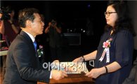 [포토]윤장현 광주시장,독립유공자에게 훈장 수여