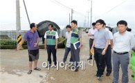 [포토]최영호 남구청장, 침수 피해지역 현장 점검