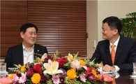 최경환, 마윈 알리바바그룹 회장 면담…양국간 협력방안 논의