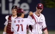[포토]밴헤켄,'연속경기 승리는 여기까지..'