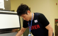 [포토]아이스 버킷 챌린지 준비하는 양동근