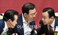 [포토]머리 맞댄 새누리당 원내지도부