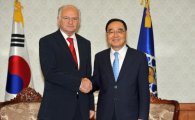 정홍원 총리, 크로아티아 의장과 양국 협력방안 논의