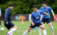 [포토]이동국-손흥민, '우린 수비도 잘한다고!'