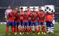 [포토]우루과이전 축구 대표팀 선발 선수들