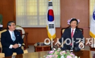 [포토]3국 수석대표, 윤병세 장관 예방 