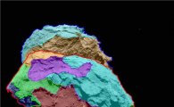 다양한 모습 지닌 혜성…로제타 첫 지도 완성