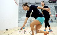 [포토]박은옥,'아시안게임 금빛 영광을 향해'