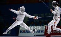 [포토]김지연,'비행기처럼 날아서'