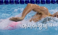 [포토]힘차게 물살 가르는 박태환