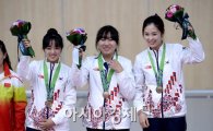 [포토]여자 10m 공기소총 단체전 동메달 획득