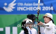 [인천AG]여자 양궁, 리커브 단체전 5회 연속 우승