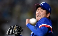 [포토]동점 적시타 허용하는 김광현