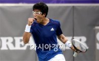 테니스 정현, 서배너 챌린저대회 단식 준결승行