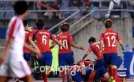 [포토]여자 축구대표팀,'오늘 북한 잡고 일 낸다!'