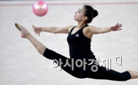 [포토]손연재,'금빛 연기만 남았다'