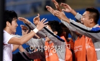 [포토]장현수,'추가골의 기쁨은 김신욱과 함께'