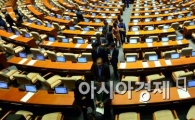 [포토]극적 개회한 본회의, 법안 통과 후 산회